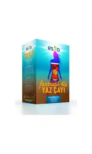 Esila Fantastik Dörtlü Yaz Karışık Bitki Süzen Poşet Çay 45 x 2 G 1kutu