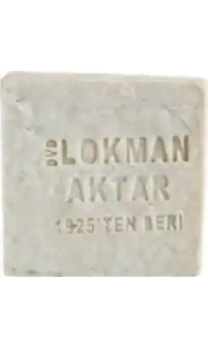Kostiksiz El Yapımı Killi Sabun 6.5 x 6.5 x 2.5 CM 1 Adet, Lokman Aktar