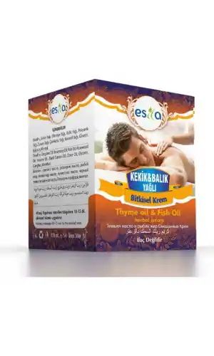 Esila Kekik ve Balık Yağlı Masaj Kremi 210 ML 1Adet