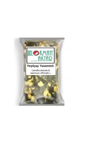 Yasemin Çayı (yasemin Çiçek + Yeşilçay)  1kg, Lokman Aktar