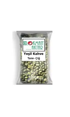 Çiğ Yeşilkahve Tane 100 Gr, Lokman Aktar