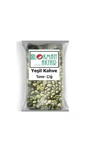 Çiğ Yeşilkahve Tane 250 Gr, Lokman Aktar