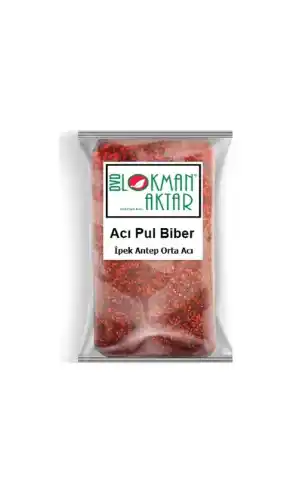 Ipek Pul Biber Antep Orta Acı 100 Gr, Lokman Aktar
