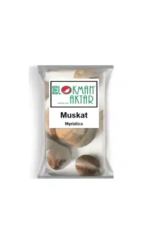 Muskat Küçük Hint Cevizi 100 gr, Lokman Aktar