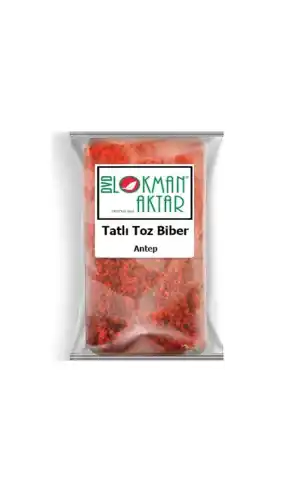 Tatlı Toz Biber Antep 250 gr, Lokman Aktar