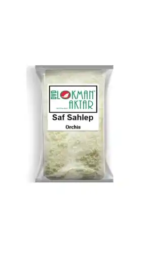 Saf Toz Salep Sahlep 250 Gr, Lokman Aktar