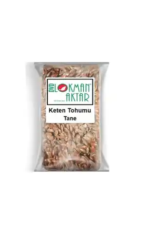 Keten Tohumu 500 Gr, Lokman Aktar