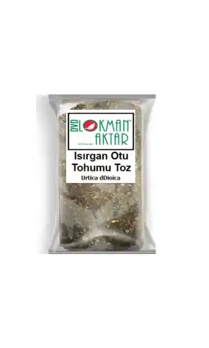 Isırgan Tohumu Öğütülmüş Tozu 100 gr, Lokman Aktar