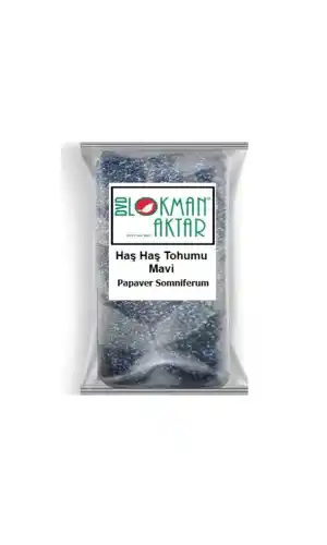 Mavi Haş Haş Haşhaş Tohumu 500 gr, Lokman Aktar
