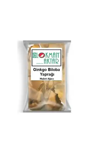 Ginkgo Biloba Yaprağı (mabet Ağacı Yaprağı) 250 gr, Lokman Aktar