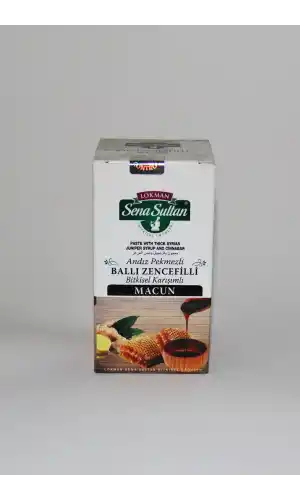 Andız Pekmezli Ballı Zencefilli Karışımlı Macun 420 ml, Lokman Sena Sultan