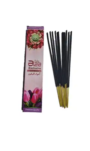 Lale (tulip) 1 Inci Sınıf Doğal El Yapımı Tütsü Çubuğu 1 Paket