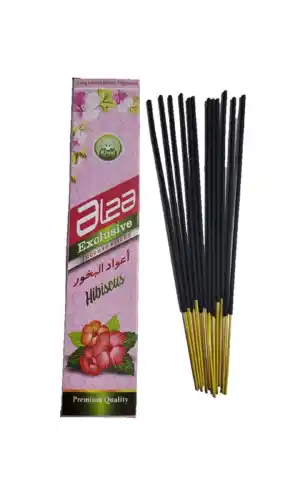 Hibisküs (hibiscus) 1 Inci Sınıf Doğal El Yapımı Tütsü Çubuğu 1 Paket
