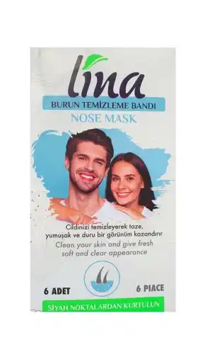 Burun Siyah Nokta Bandı 6 Adet X 2