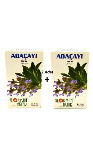 2 kutu Adaçayı 2x20 Süzen Poşet, Lokman Aktar
