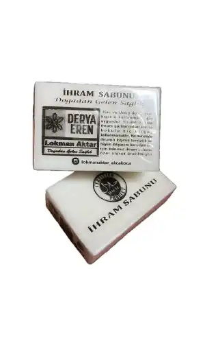 3 Adet Kokusuz Ihram Sabunu 120 gr, Derya Eren