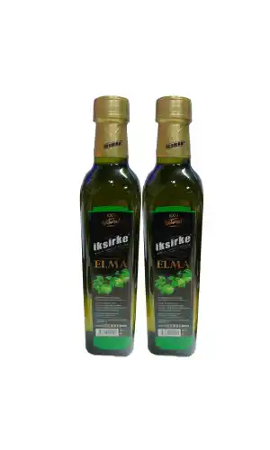 Iksirke Katkısız Ekşi Elma Sirkesi 500 ML 2Adet