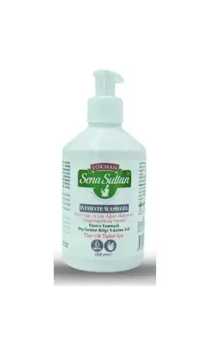 İntim Jel - Dış Genital Bölge Yıkama Jeli 250 ml, Lokman Sena Sultan