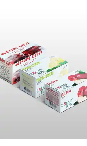 Atom, Nane Limon, Elma Çayı 20 Li Süzen Poşet 3lü set, Lokman Aktar