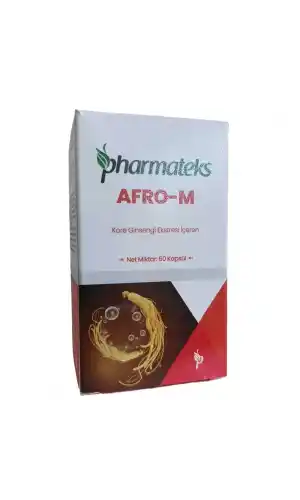 AFRO-M Kore Ginsengi Ekstresi İçeren 60 Kapsül, Pharmateks