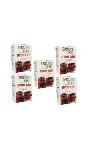 Atom Çayı 5 Adet x 180 G, Lokman Aktar