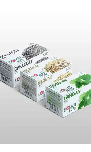 Beyazçay, Rezene, Isırgan Çayı 20 Li Süzen Poşet 3lü set, Lokman Aktar