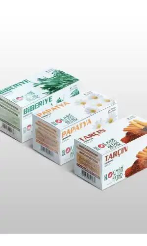 Biberiye, Papatya, Tarçın Çayı 20 Li Süzen Poşet 3lü set, Lokman Aktar