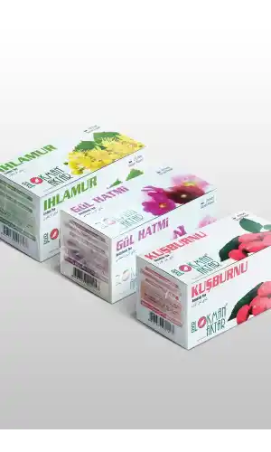 Ihlamur, Gül Hatmi, Kuşburnu Çayı 20 Li Süzen Poşet 3lü set, Lokman Aktar