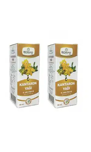Biorganix life Kantaron Yağı 50 Cc 2Adet