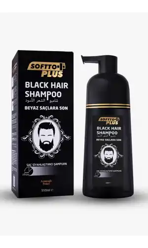 Softto Plus Black Hair Siyahlaştırıcı Şampuan 350 ml