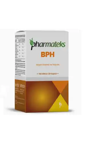 BPH Isırgan ve Propolis Ekstresi içeren 30 Kapsül, Pharmateks