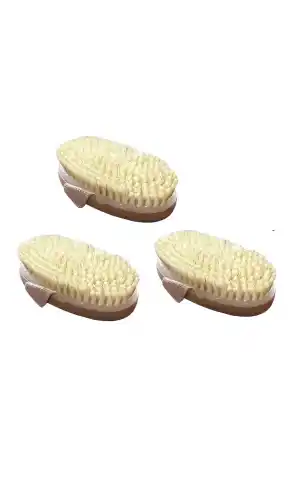 Doğal At Kılı Selülit Fırçası, 3 Adet, Derya Eren