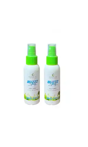 Doğal Sivrisinek ve Kene Kovucu Vücut Spreyi BUZZZ 100 ml, 2 Adet DVD Lokman Aktar