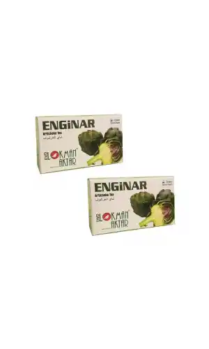 Enginar Çayı Süzen Poşet 20x2Gr, 2 Adet Lokman Aktar
