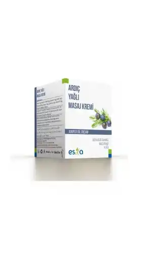 Esila Organik Yağ Ardıç Yağlı Masaj Kremi 210 ml 1Adet