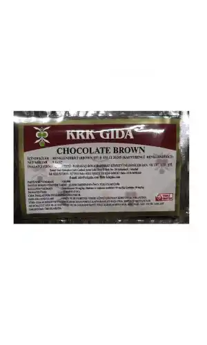 Gıda Boyası Toz Kahverengi Renklendirici 9 Gr