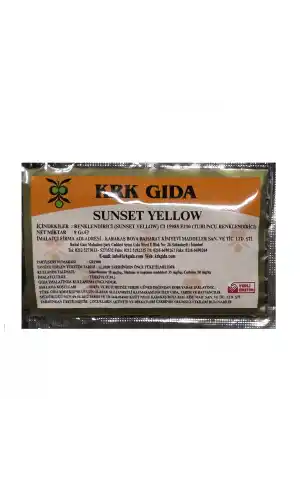 Gıda Boyası Toz Turuncu Renklendirici 9 Gr