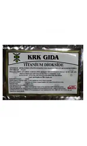 Gıda Boyası Toz Beyaz Renklendirici 9 Gr