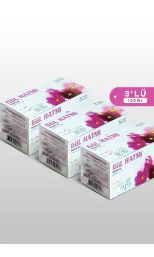 Gü l Hatmi Çayı 20 Li Süzen Poşet 3lü set, Lokman Aktar