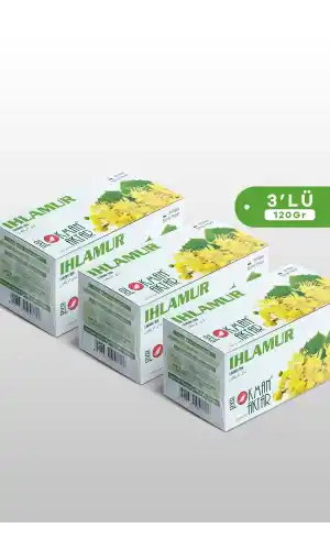 Ihlamur Çayı 20 Li Süzen Poşet 3lü set, Lokman Aktar