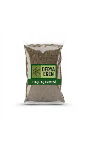 Haşhaş Ezmesi, Katkısız Doğal, Yerli Ürün, 500 gr, Derya Eren