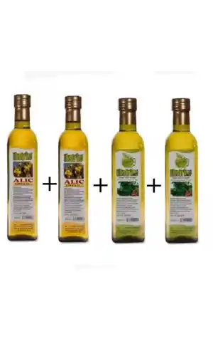 İksirke Alıç Sirkesi 2 x 500 ML + Ekşi Elma Doğal Sirkeli İçecek 2 x 500 ML