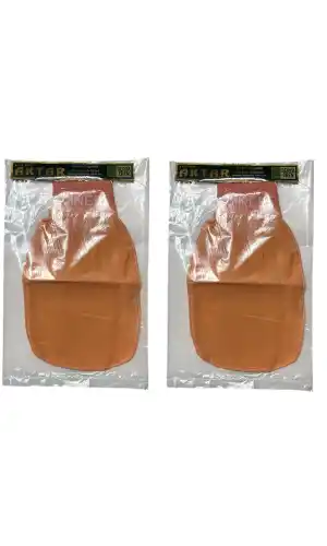 İpek Kese (El geçmeli) Vücut İçin Saf ipek (16 * 26cm),2 Adet, Derya Eren