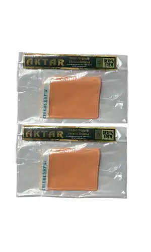 İpek Kese (Parmak geçmeli) Yüz İçin Saf ipek (7,5* 10,5cm),2 Adet, Derya Eren