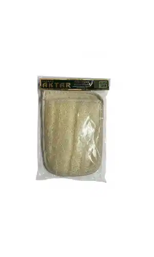 Kabak ve Mısır Lifli Çift Yüzlü Banyo Kesesi (El geçmeli) (21,5 * 16,5cm),1 Adet Derya Eren