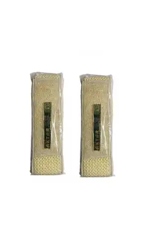 Kabak ve Mısır Lifli Çift Yüzlü Banyo Sırt Kesesi (86*10,5 cm),2 Adet Derya Eren