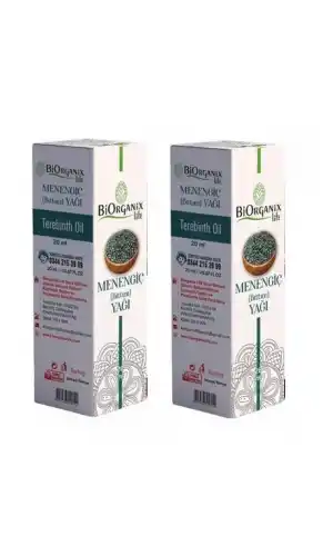 Biorganix Life Menengiç (Bıttım) Yağı 20m 2Adet