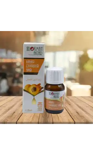 Kayısı Çekirdeği Yağı 20 ml, 2adet, Lokman Aktar