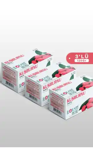 Kuşburnu Çayı 20 Li Süzen Poşet 3lü set, Lokman Aktar