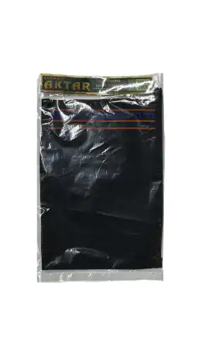 Kese Siyah %100 Floş (El geçmeli) 450 GSM (18,5 * 26cm),1 Adet Derya Eren